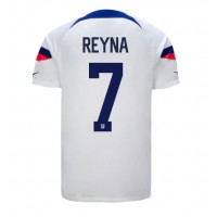 Vereinigte Staaten Giovanni Reyna #7 Heimtrikot WM 2022 Kurzarm